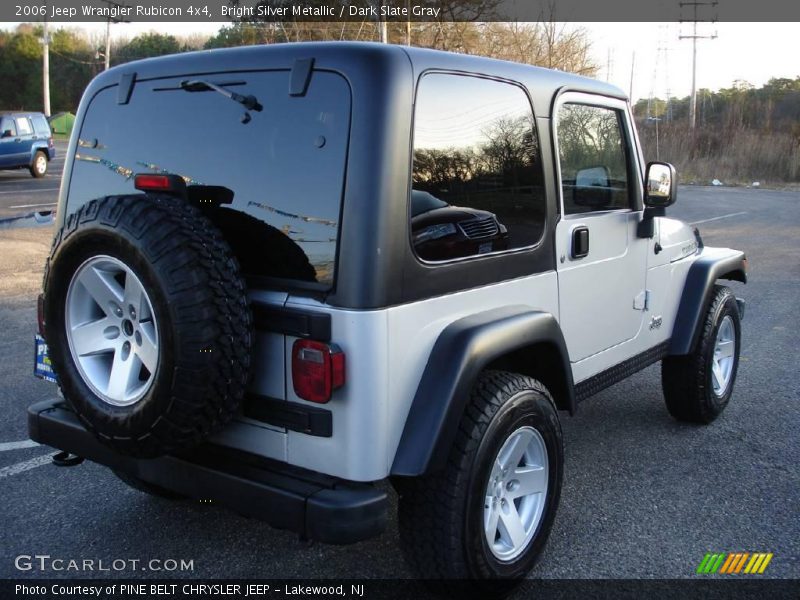 Bright Silver Metallic / Dark Slate Gray 2006 Jeep Wrangler Rubicon 4x4
