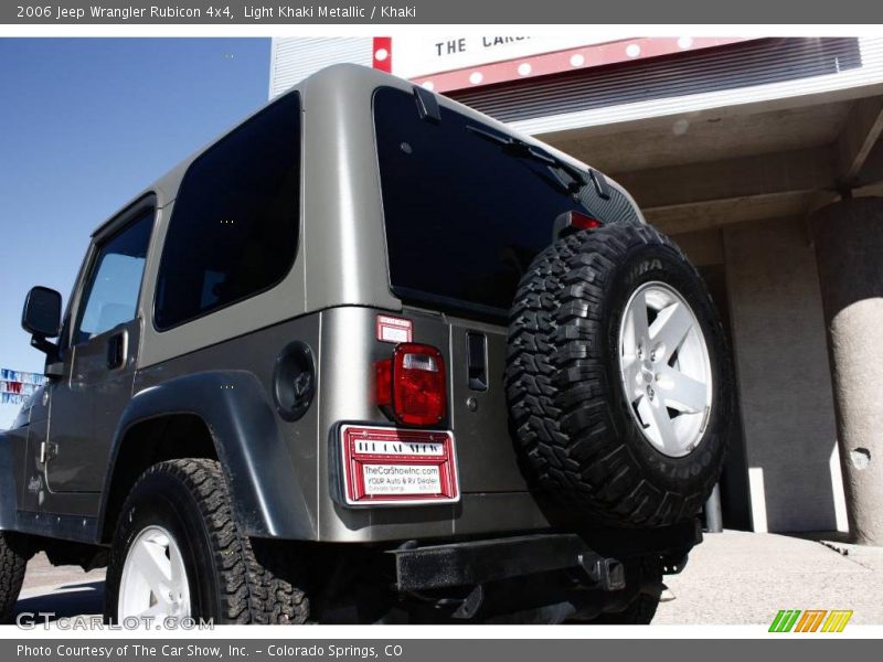 Light Khaki Metallic / Khaki 2006 Jeep Wrangler Rubicon 4x4