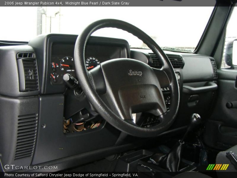 Midnight Blue Pearl / Dark Slate Gray 2006 Jeep Wrangler Rubicon 4x4