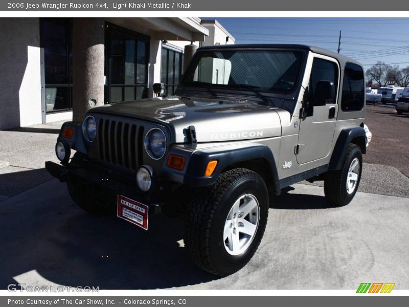 Light Khaki Metallic / Khaki 2006 Jeep Wrangler Rubicon 4x4