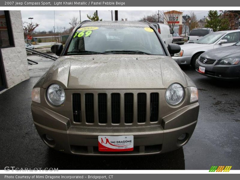 Light Khaki Metallic / Pastel Pebble Beige 2007 Jeep Compass Sport
