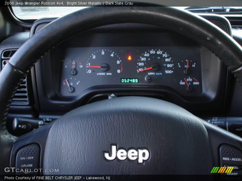 Bright Silver Metallic / Dark Slate Gray 2006 Jeep Wrangler Rubicon 4x4