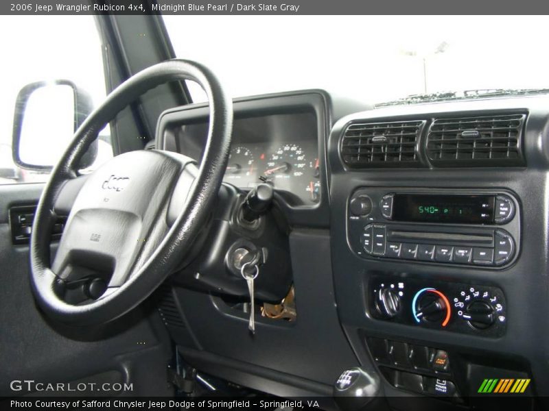 Midnight Blue Pearl / Dark Slate Gray 2006 Jeep Wrangler Rubicon 4x4