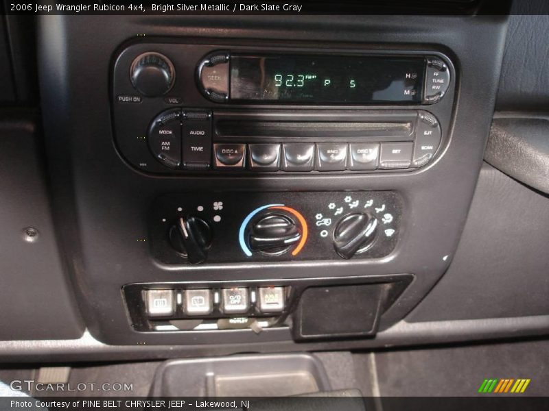 Bright Silver Metallic / Dark Slate Gray 2006 Jeep Wrangler Rubicon 4x4