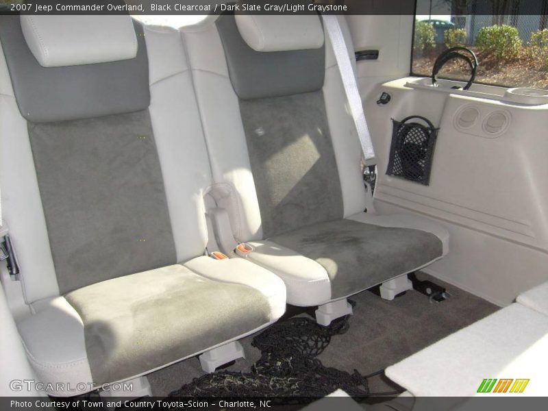 Black Clearcoat / Dark Slate Gray/Light Graystone 2007 Jeep Commander Overland