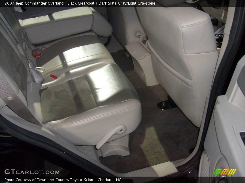 Black Clearcoat / Dark Slate Gray/Light Graystone 2007 Jeep Commander Overland