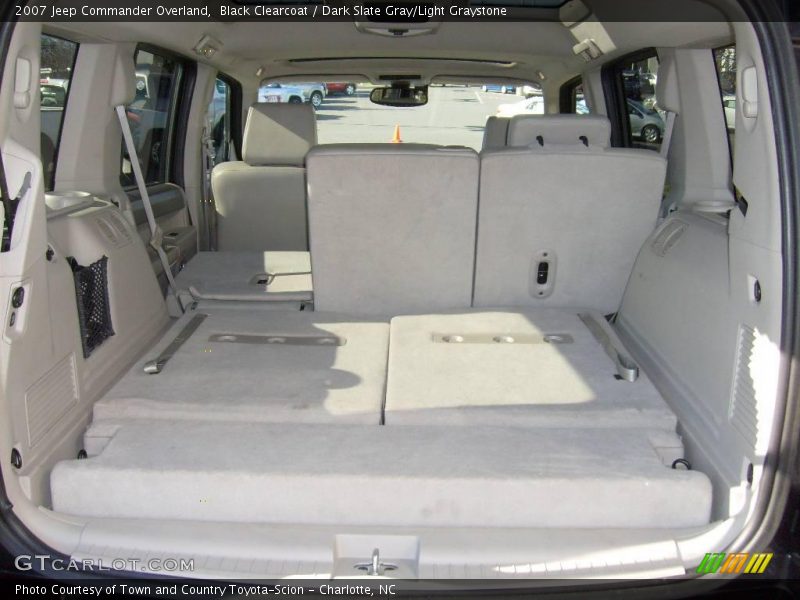 Black Clearcoat / Dark Slate Gray/Light Graystone 2007 Jeep Commander Overland