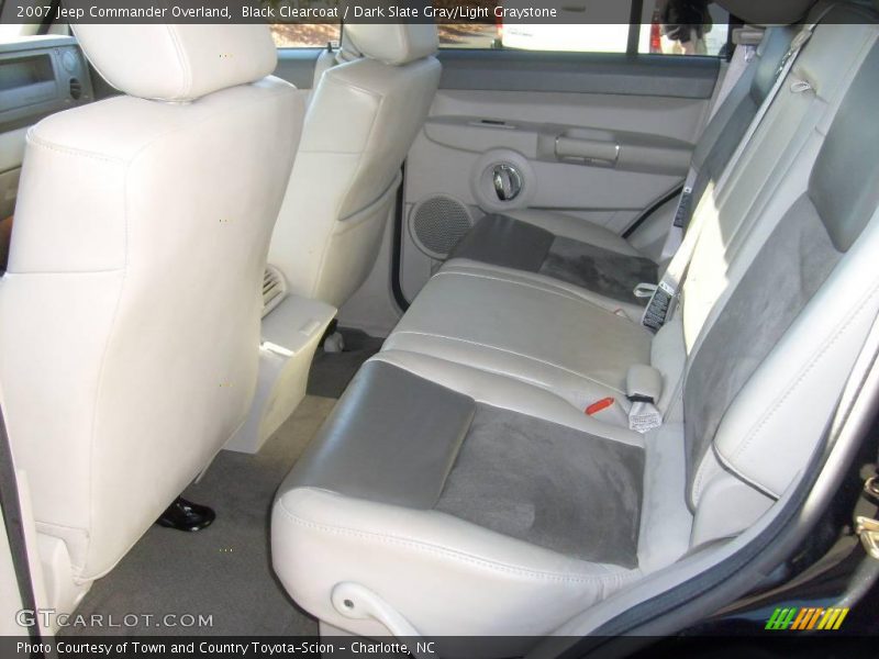 Black Clearcoat / Dark Slate Gray/Light Graystone 2007 Jeep Commander Overland