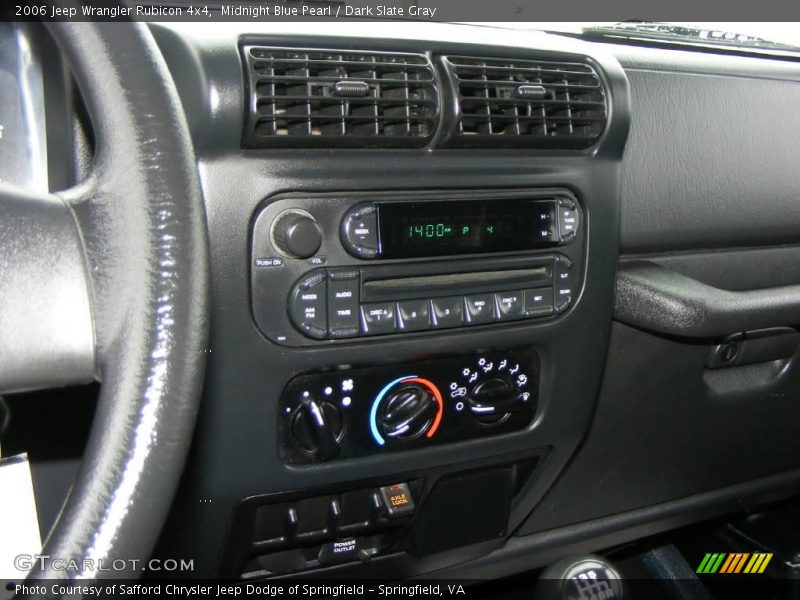 Midnight Blue Pearl / Dark Slate Gray 2006 Jeep Wrangler Rubicon 4x4