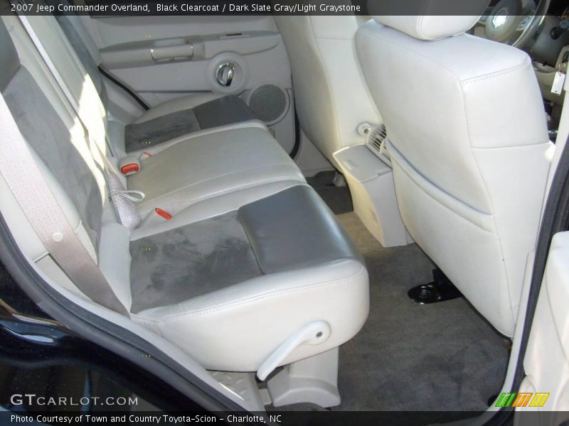 Black Clearcoat / Dark Slate Gray/Light Graystone 2007 Jeep Commander Overland