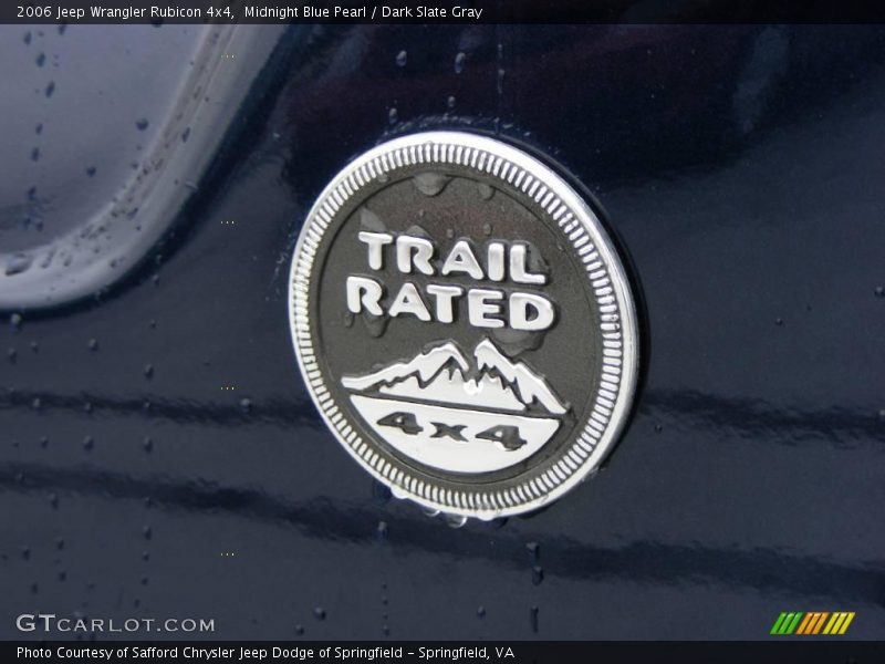 Midnight Blue Pearl / Dark Slate Gray 2006 Jeep Wrangler Rubicon 4x4