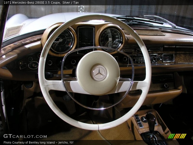 Silver / Tan 1971 Mercedes-Benz 280SE 3.5 Coupe