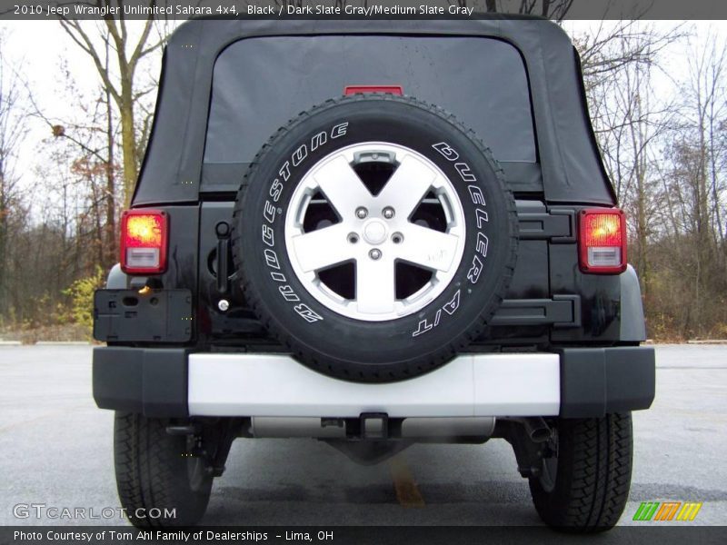 Black / Dark Slate Gray/Medium Slate Gray 2010 Jeep Wrangler Unlimited Sahara 4x4