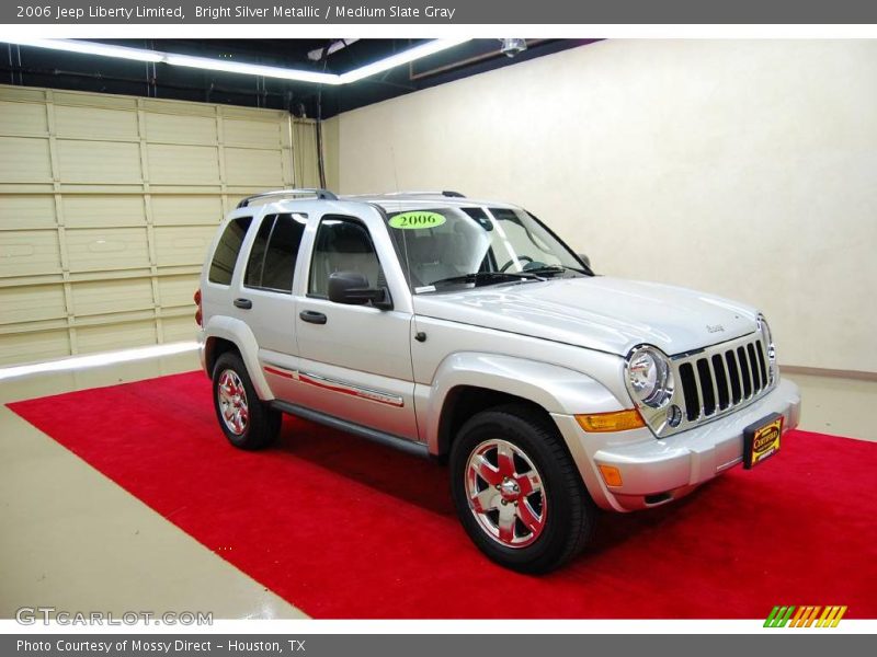 Bright Silver Metallic / Medium Slate Gray 2006 Jeep Liberty Limited