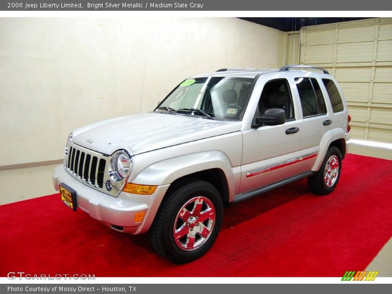 Bright Silver Metallic / Medium Slate Gray 2006 Jeep Liberty Limited
