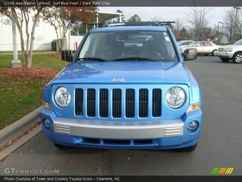 Surf Blue Pearl / Dark Slate Gray 2008 Jeep Patriot Limited