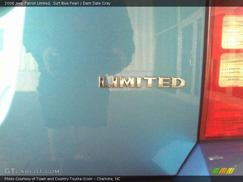 Surf Blue Pearl / Dark Slate Gray 2008 Jeep Patriot Limited