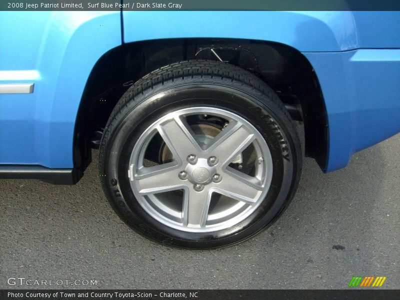 Surf Blue Pearl / Dark Slate Gray 2008 Jeep Patriot Limited