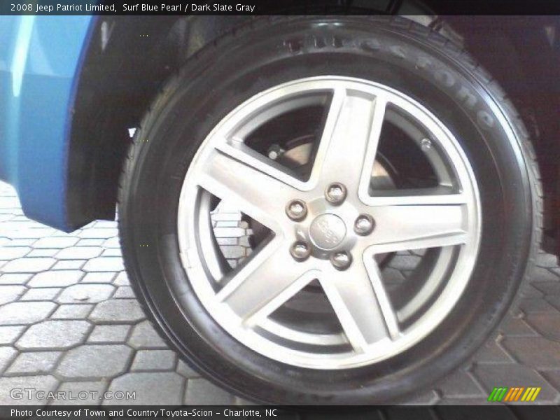 Surf Blue Pearl / Dark Slate Gray 2008 Jeep Patriot Limited