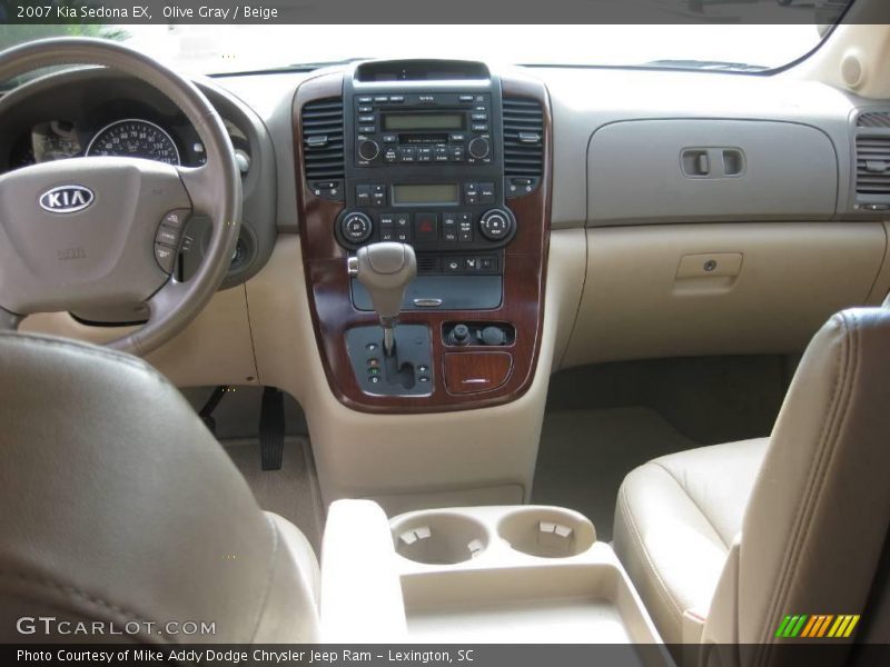 Olive Gray / Beige 2007 Kia Sedona EX