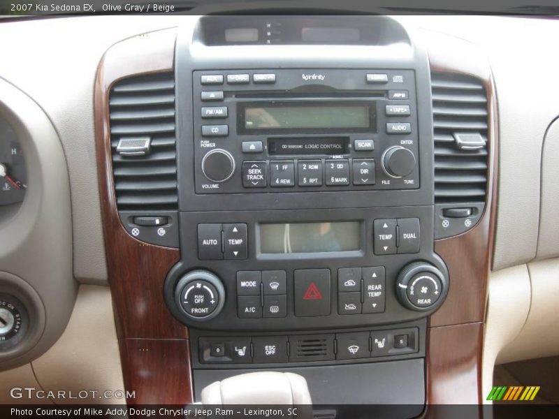 Olive Gray / Beige 2007 Kia Sedona EX