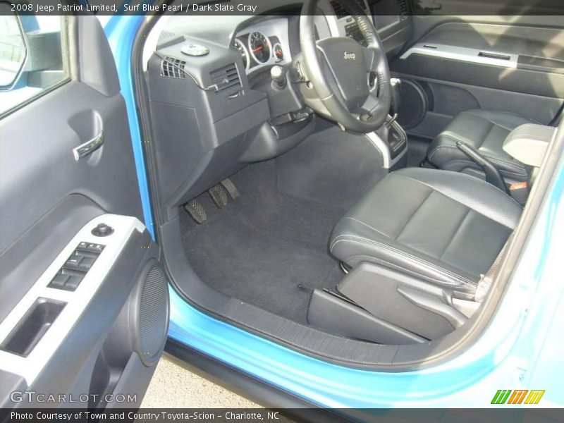 Surf Blue Pearl / Dark Slate Gray 2008 Jeep Patriot Limited