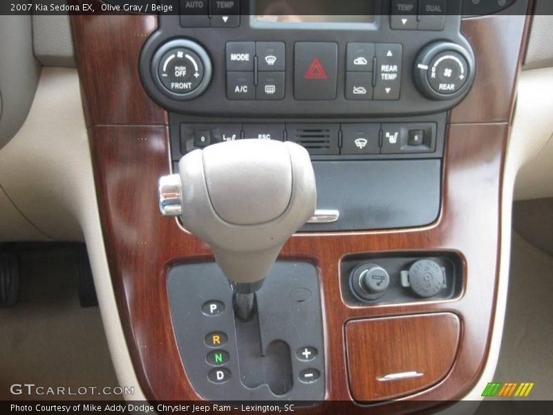 Olive Gray / Beige 2007 Kia Sedona EX