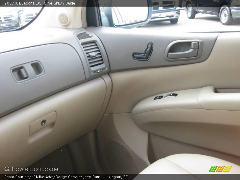 Olive Gray / Beige 2007 Kia Sedona EX