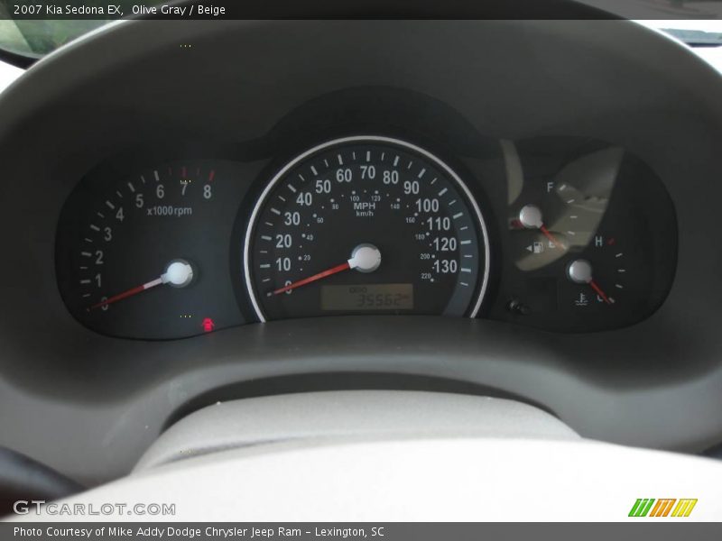 Olive Gray / Beige 2007 Kia Sedona EX