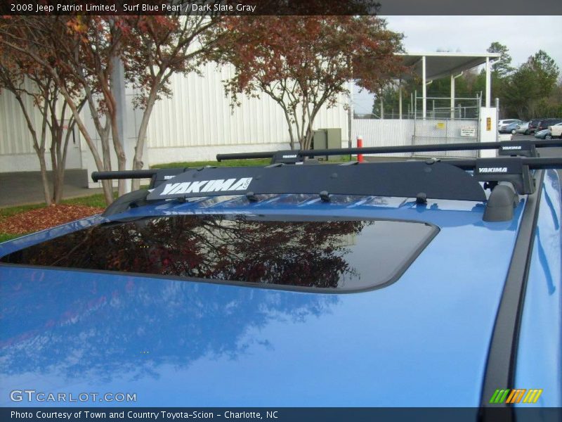 Surf Blue Pearl / Dark Slate Gray 2008 Jeep Patriot Limited