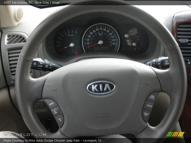 Olive Gray / Beige 2007 Kia Sedona EX