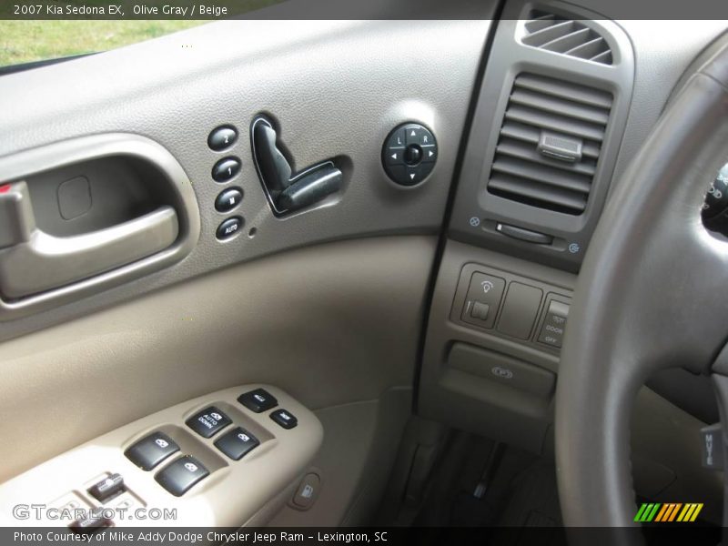 Olive Gray / Beige 2007 Kia Sedona EX