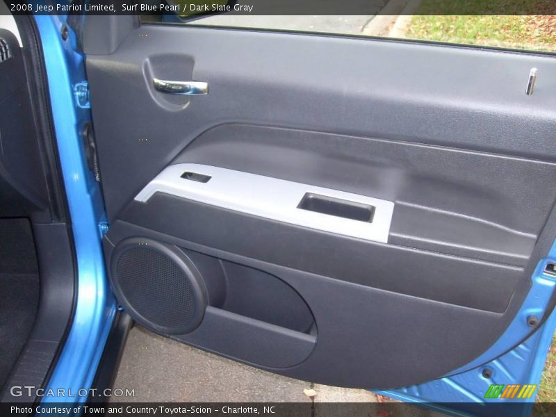 Surf Blue Pearl / Dark Slate Gray 2008 Jeep Patriot Limited