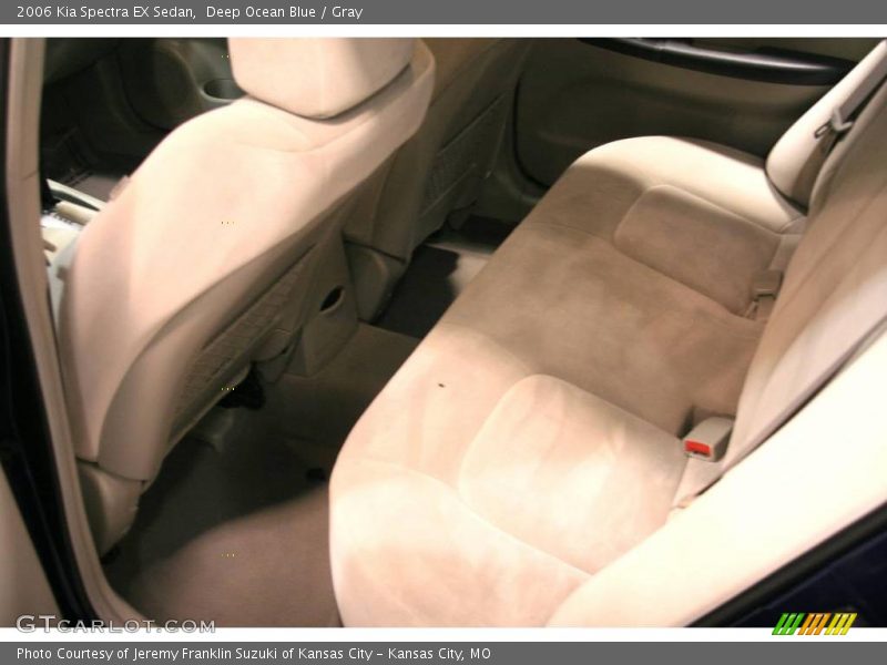 Deep Ocean Blue / Gray 2006 Kia Spectra EX Sedan