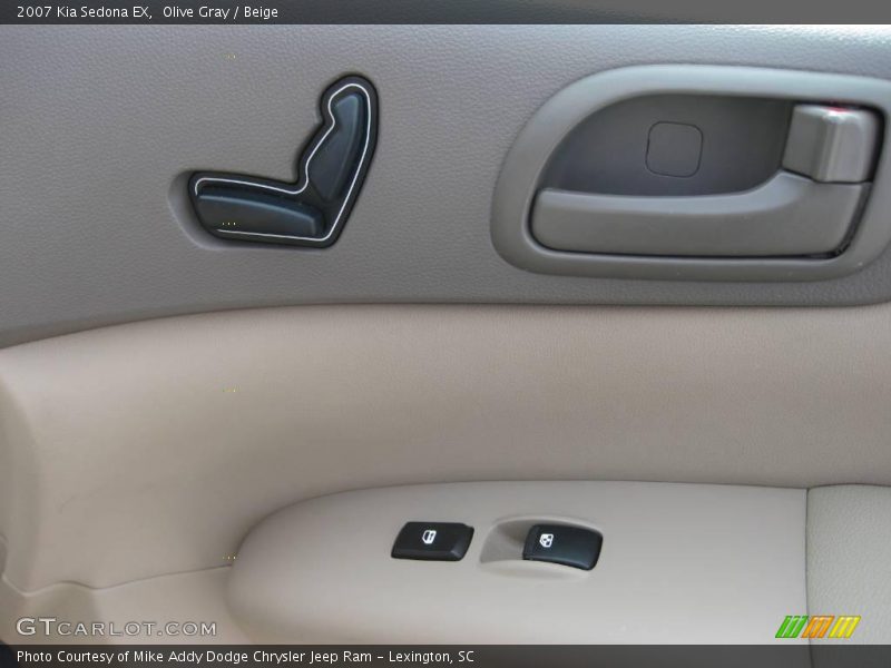 Olive Gray / Beige 2007 Kia Sedona EX