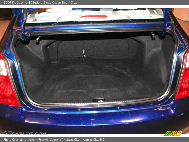 Deep Ocean Blue / Gray 2006 Kia Spectra EX Sedan