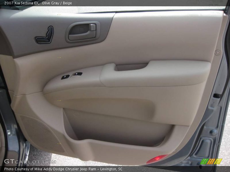 Olive Gray / Beige 2007 Kia Sedona EX
