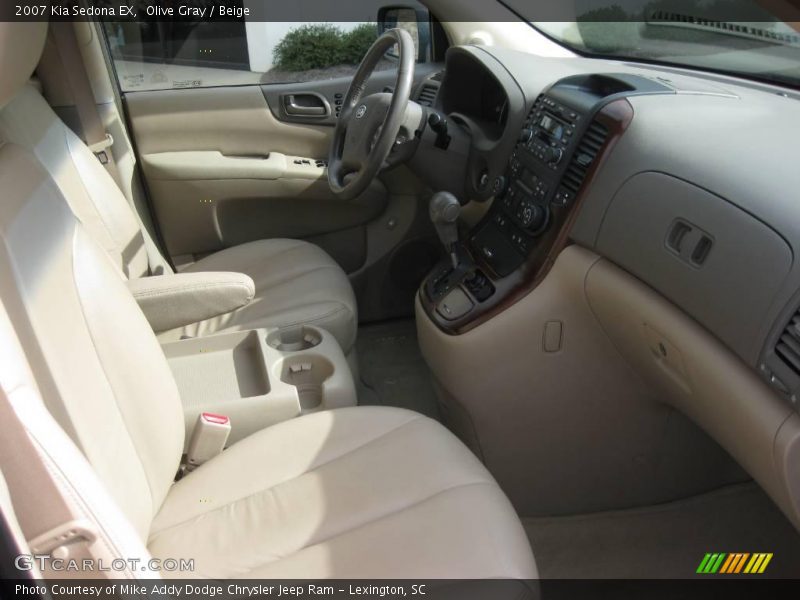 Olive Gray / Beige 2007 Kia Sedona EX