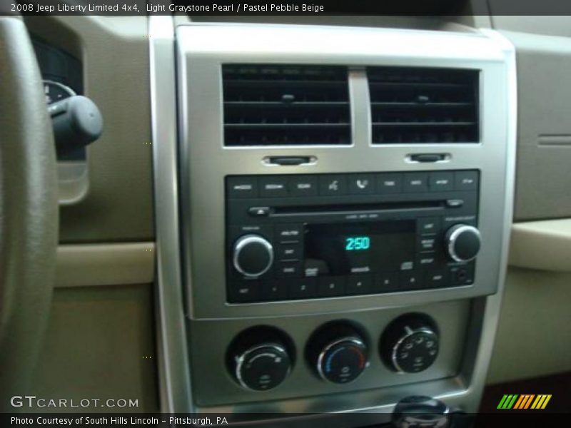 Light Graystone Pearl / Pastel Pebble Beige 2008 Jeep Liberty Limited 4x4
