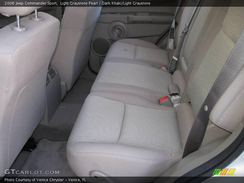 Light Graystone Pearl / Dark Khaki/Light Graystone 2008 Jeep Commander Sport