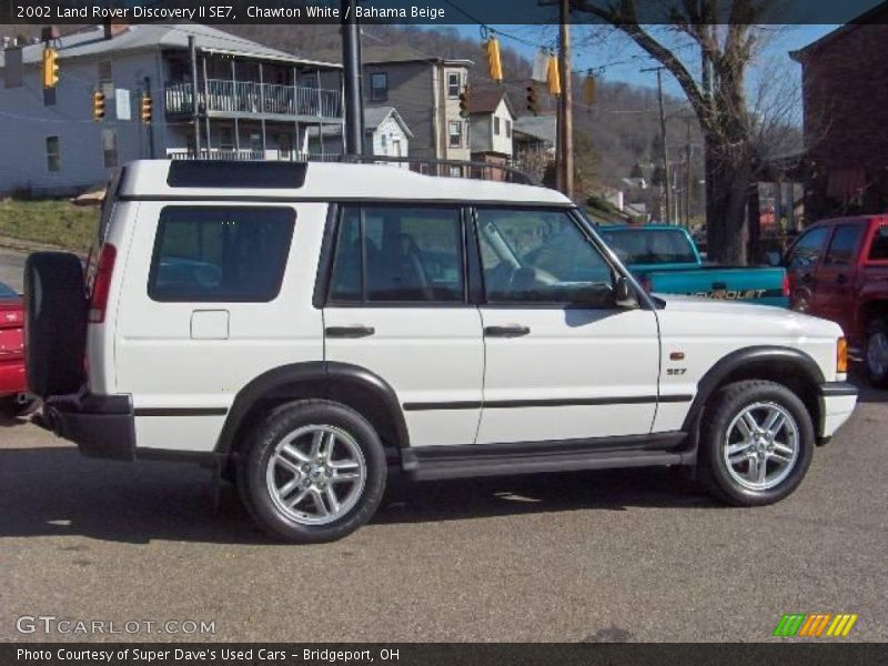 Chawton White / Bahama Beige 2002 Land Rover Discovery II SE7