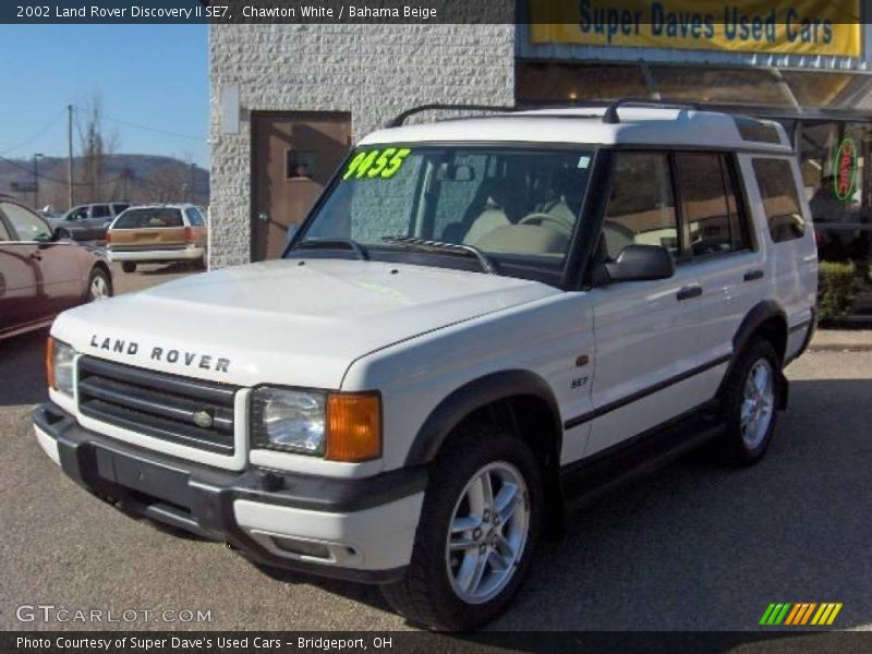 Chawton White / Bahama Beige 2002 Land Rover Discovery II SE7