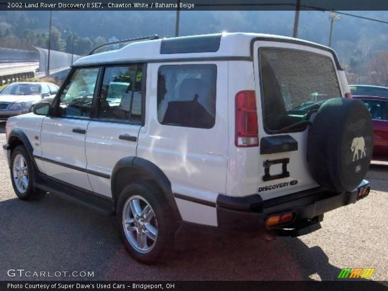 Chawton White / Bahama Beige 2002 Land Rover Discovery II SE7