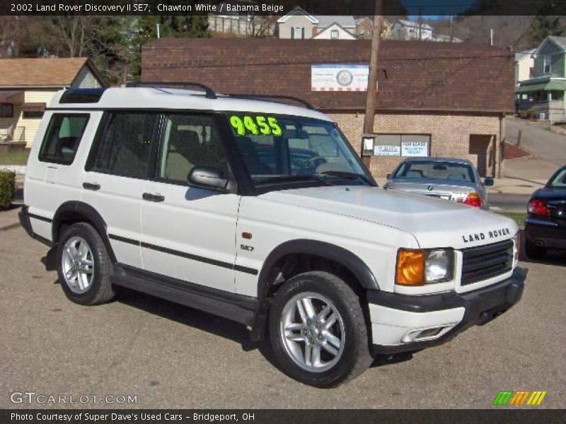 Chawton White / Bahama Beige 2002 Land Rover Discovery II SE7