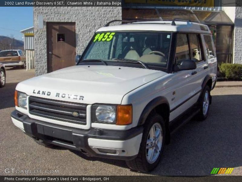 Chawton White / Bahama Beige 2002 Land Rover Discovery II SE7