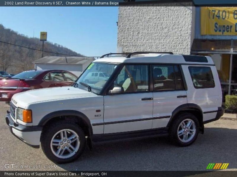 Chawton White / Bahama Beige 2002 Land Rover Discovery II SE7