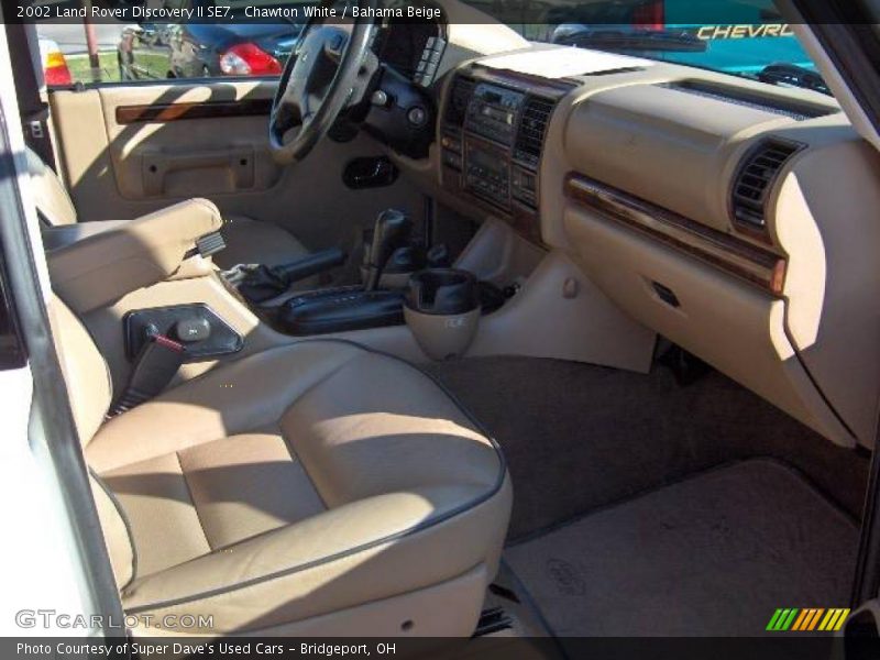 Chawton White / Bahama Beige 2002 Land Rover Discovery II SE7