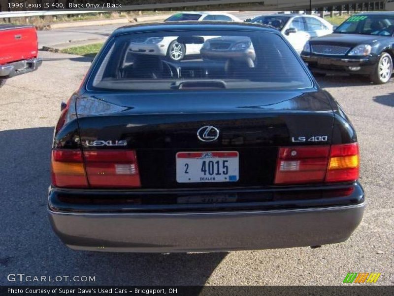 Black Onyx / Black 1996 Lexus LS 400