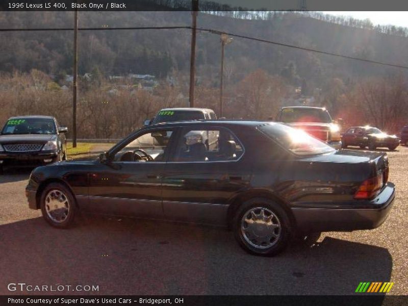 Black Onyx / Black 1996 Lexus LS 400
