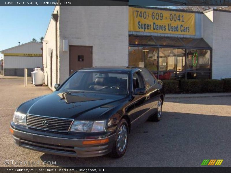 Black Onyx / Black 1996 Lexus LS 400